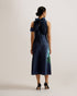 TIMAVA-Dresses-Cowl Neck Midi Slip Dress- Ted Baker Romania